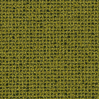 Olive-green woven fabric sample with speckled texture, featuring a granular surface and subtle horizontal lines; Lapalma Grain Gabriel 68258.