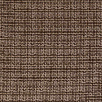 Woven fabric texture, muted brown and beige tones, dense irregular pattern, matte finish, durable construction, lapalma iris 402 label.