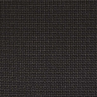 Charcoal gray woven fabric texture sample displaying a heathered, nubby surface; label reads “lapalma > fabric (b) > b – iris rada > iris 610”.