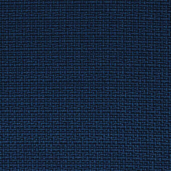 Lapalma fabric sample, deep blue woven textile, dense irregular pattern with matte finish, labeled “iris 705” from “iris rada” collection.