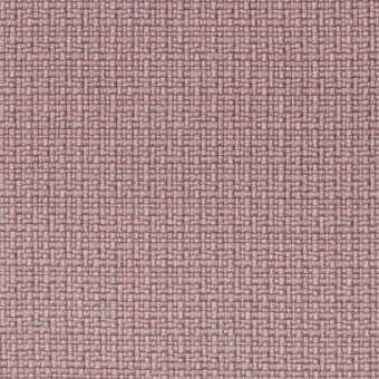 Woven fabric texture in rose-mauve with a grid pattern, featuring gray interwoven threads and a dense, uniform construction; lapalma iris 901.