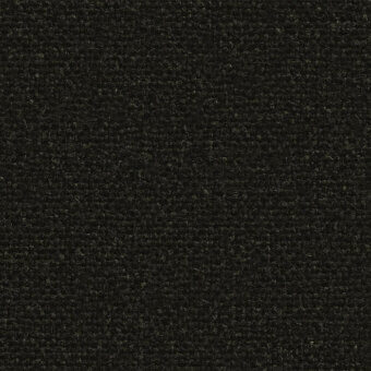 Charcoal gray flax fabric texture with a dense, nubby weave and matte finish; sample labeled “lapalma mainlineflax camira.”