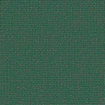 Green textured fabric sample with dense, upright fibers and a matte finish, resembling felt; part of the lapalma Main Line Flax collection.
