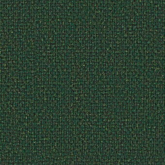Green woven fabric texture with a nubby pile, displaying a rectilinear grid pattern and subtle tonal variations; “lapalma” brand label visible.