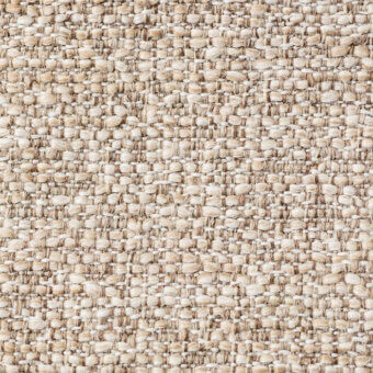 Beige and cream woven fabric texture displays an irregular grid, with visible natural fibers and a matte, nubby surface; Lapalma Sorrento 401.