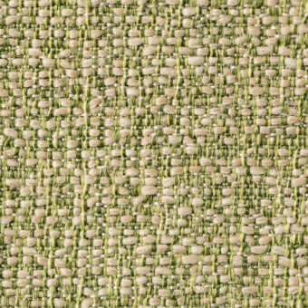 Lapalma fabric sample, sage green and beige woven grid, dense texture with “sorrento 802” designation, studio lighting highlights material quality.