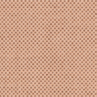 Umber fabric texture sample, muted brown tone, tight woven dot pattern, matte finish, lapalma “b - umber gabriel” collection.