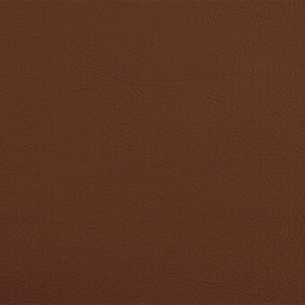 Lapalma Valencia Spradling fabric sample, chestnut brown, textured leather-like material with subtle mottling and a matte finish.