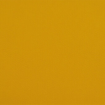 Mustard yellow fabric texture with embossed grain, featuring matte finish and irregular linear creases, identified as Valencia Squash 2111.