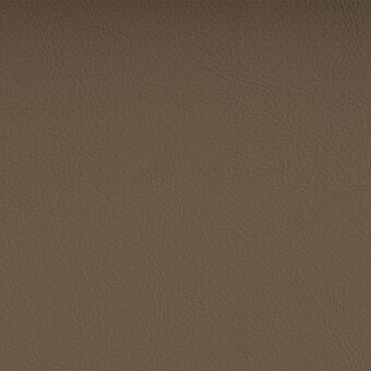 Valencia taupe fabric texture displays a mottled, leather-like grain with subtle tonal variations and a matte finish.