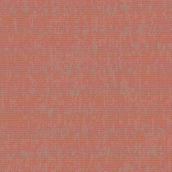 Woven fabric texture, coral-red and gray-beige, tight grid pattern; Lapalma Kvadrat Atrium 631, matte finish, diffused lighting.