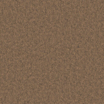 Brown textured fabric sample with granular felt-like appearance, mottled fiber pattern, matte finish, and “lapalma” label detail.