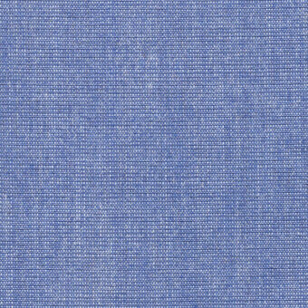 Medium blue canvas fabric texture with a heathered effect and dense woven grid, identified as Kvadrat Canvas 2 726.