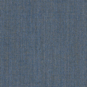Canvas Kvadrat fabric sample, muted blue with gray-blue speckles, dense woven texture, matte finish, labeled canvas2 734.