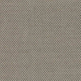 Woven fabric texture, muted taupe and brown geometric pattern, small interconnected diamonds, matte finish, Lapalma Kvadrat Fiord 262.