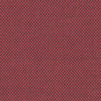 Fiord 662 fabric sample by Lapalma & Kvadrat, reddish-brown geometric pattern, textured looped yarn, durable upholstery textile.
