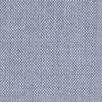 Woven fabric texture, muted gray-blue with heathered white flecks, displaying a nubby surface and “lapalma > fabric” text detail.