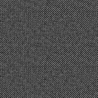 Woven fabric texture, grayscale Hallingdal 65, dense granular pattern with dark and light gray speckles, subtle irregular surface.