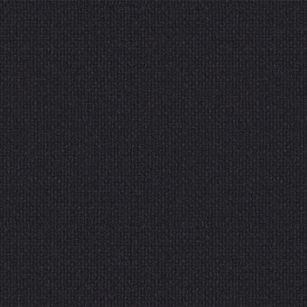 Hallingdal 65 Kvadrat fabric, dark gray, tightly woven vertical rib texture with a matte finish and consistent color throughout.