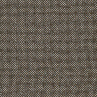 Hallingdal 65 Kvadrat fabric sample, muted brown heathered weave, speckled texture, durable upholstery textile by Lapalma.