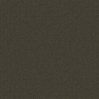 Hallingdal 65 kvadrat fabric sample, olive green woven texture, dense nubby pile, Lapalma brand detail, neutral background.