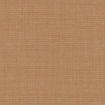Lapalma Naveli 443 fabric sample, brown woven grid texture, dense linear pattern with brand text detail in lower left corner.