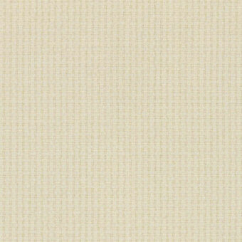 Creamy off-white woven fabric sample with subtle gold tones, featuring a tight grid pattern and matte, dimensional texture; Lapalma Nobel 61290.