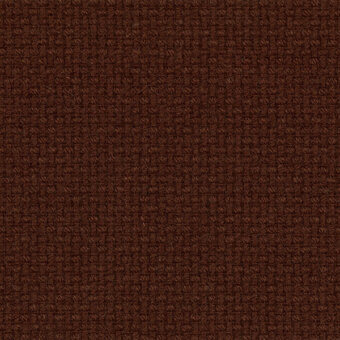 Dark brown woven fabric texture with a grid pattern, matte finish, and looped construction; Lapalma Nobel 61300 sample.