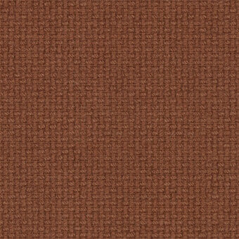 Woven fabric texture in earthy brown, displaying a dense grid pattern with raised knots, matte finish, Lapalma Nobel 61301 sample.