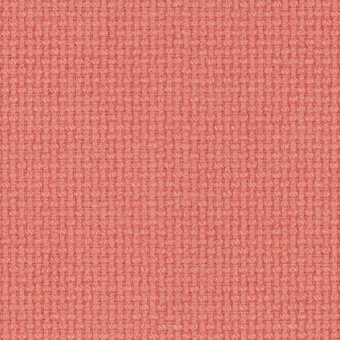 Coral bouclé fabric texture displaying a regular grid of raised knots, matte finish, Lapalma Nobel Gabriel collection, Nobel 64271.
