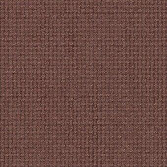 Woven textile sample, reddish-brown, subtle grid pattern; fine dark threads create contrast and texture; labeled “lapalma nobel 65145”.