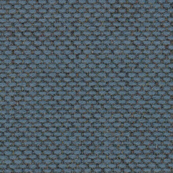 Kvadrat re wool 768 fabric, blue-gray woven texture, geometric rounded pattern, Lapalma upholstery textile, matte finish.