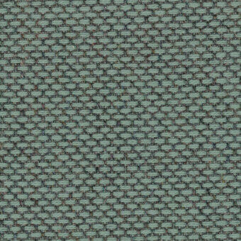 Re wool fabric sample, sage green, grid weave texture with nubby matte finish; Lapalma x Kvadrat collaboration, re wool 858.