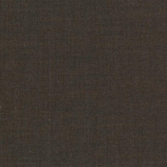 Dark gray-brown fabric sample with a tight, square weave texture; Lapalma x Kvadrat Remix 356 textile with matte finish and visible branding.