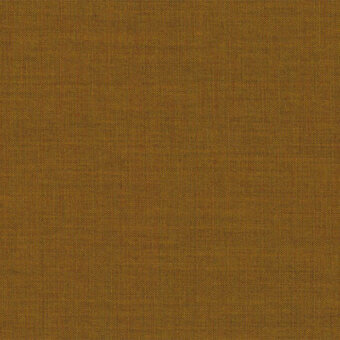 Woven fabric swatch in brown, horizontal banding, matte finish; Lapalma x Kvadrat Remix 3 collection, color 422, textured surface.