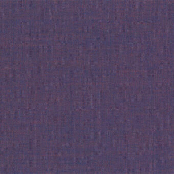 Purple upholstery fabric swatch with heathered texture, woven construction, and reddish-brown threads; Remix3 686 by Kvadrat.