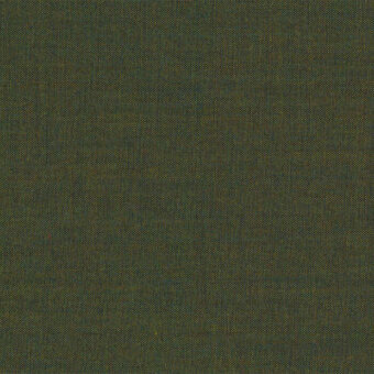 Remix3 fabric sample, olive green and gray, dense irregular pattern with tight weave; Lapalma & Kvadrat collaboration, color 842.