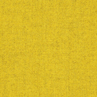 Yellow woven fabric texture with a grid pattern, matte finish, and slightly raised threads; Lapalma Tonica2 443 textile sample.