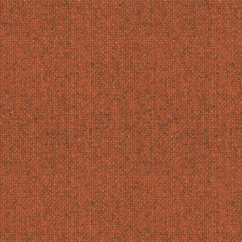 Terracotta fabric texture with a dense, horizontal weave and granular surface; Kvadrat Tonica2 collection sample with muted tones.