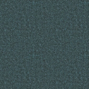 Teal woven fabric texture with heathered effect, compact pile, and gray-blue flecks; Lapalma Tonica2 832 material sample closeup.