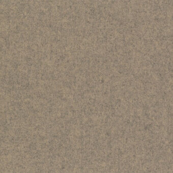 Woven fabric sample in taupe and gray tones displays a granular, mottled texture; label reads “lapalma > fabric (d) > d – divina melange kvadrat.”