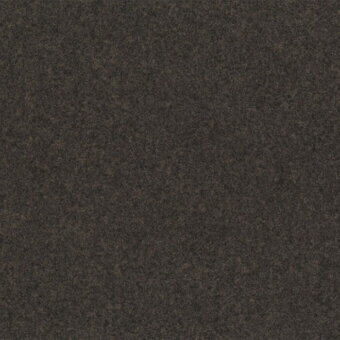 Divina Melange Kvadrat fabric sample, dark gray granular texture, mottled weave with tonal variations, studio lighting.
