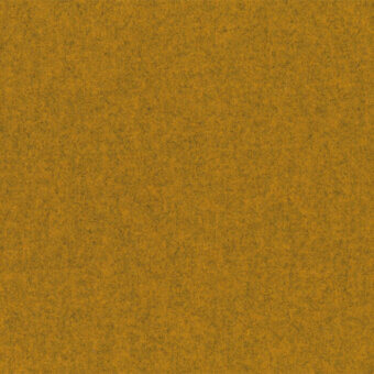 Mustard yellow woven fabric swatch with a granular texture, displaying “lapalma” and Kvadrat’s Divina Melange details; matte finish.