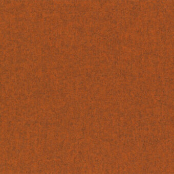 Orange fabric swatch displaying a granular texture, labeled “lapalma divina melange kvadrat divinamelange3 547,” presented in diffused studio lighting.