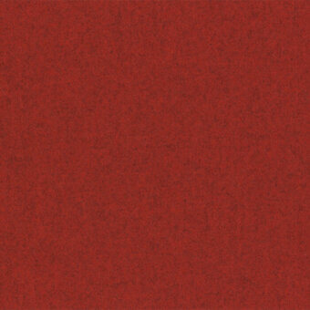 Red Divina Melange fabric swatch by Lapalma & Kvadrat displays a granular woven texture with varied red tones and printed fabric details.