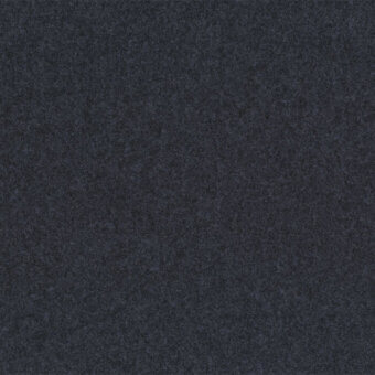Dark gray textured fabric sample displaying a dense, granular weave with heathered tonal variations and a matte finish; Divina Melange Kvadrat.