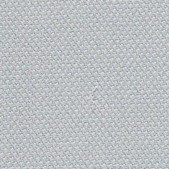 Steelcut fabric texture, light gray, repeating circular nodes; Kvadrat Steelcut3 140 sample with matte finish and uniform weave density.