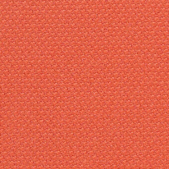 Steelcut Kvadrat fabric texture, muted coral tone, densely packed rounded granules, matte finish, consistent composition.