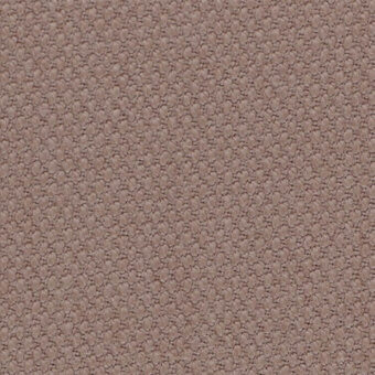 Steelcut textile sample in taupe, featuring a dense, looped weave and matte finish; Kvadrat Steelcut3 fabric detail visible.