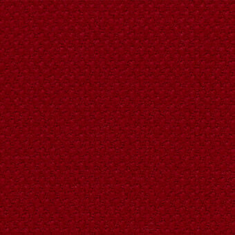 Kvadrat steelcut3 635 fabric swatch, deep red, dense circular texture, uniform color, seamless background, textile sample.